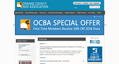 Desktop Screenshot of ocbar.org