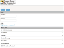 Tablet Screenshot of ocbar.org